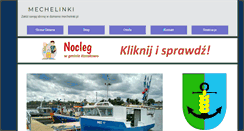 Desktop Screenshot of mechelinki.pl